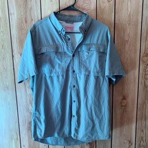 Coleman men’s short sleeve button down shirt